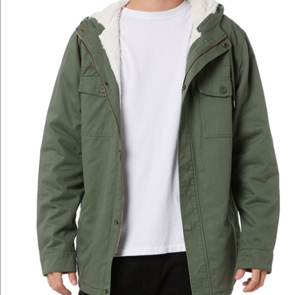 Swell Stranger Army Green Jacket Mens Size L